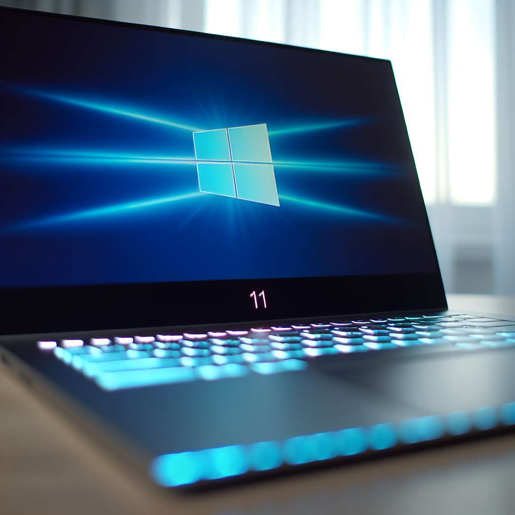 Blinkende Power LED Windows 11 Laptop