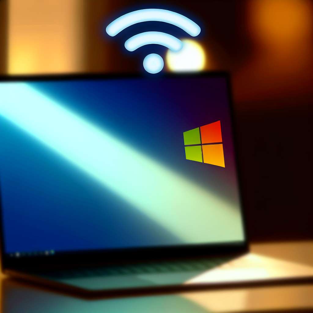 Windows 11 Laptop verbunden über W-Lan mit dem Internet