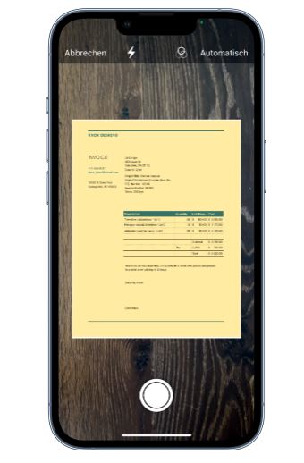 Notizen scannen Apple iPhone