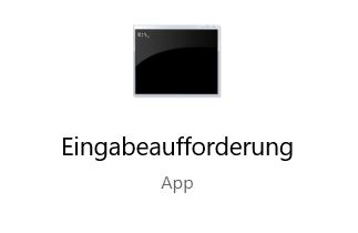 Eingabeaufforderung