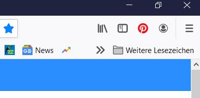 Weitere Lesezeichen in Firefox 
