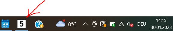 Windows 10 & 11 Kalenderwoche in Taskleiste anzeigen