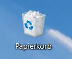 Papierkorb Windows 10