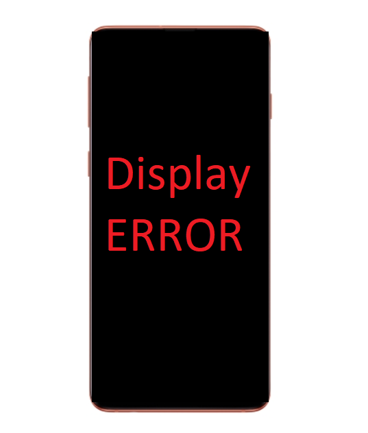 Samsung Galaxy S10 Display Error