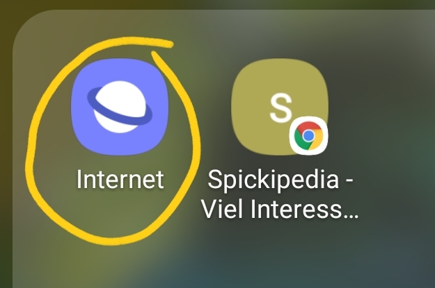 Internet Browser App Symbol