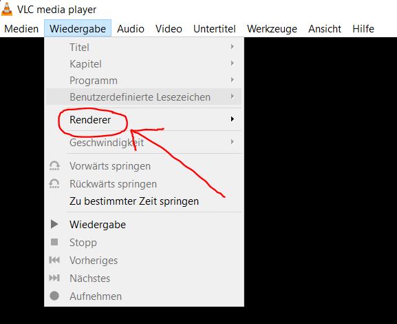 VLC Media Player - Streaming auf Google Chromecast