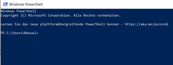 Windows Powershell 