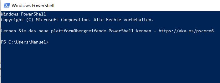 Windows Powershell 