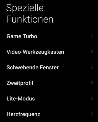 Spezielle Funktionen - Herzfrequenz Xiaomi Mi 11