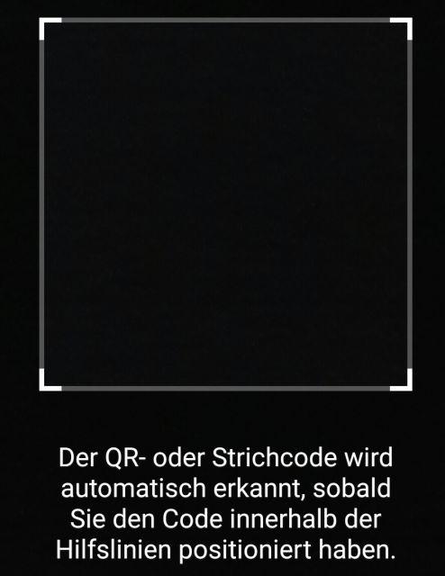 Samsung Galaxy Note 8 QR Code einrichten