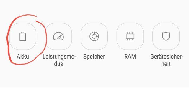 Akku Schnellladen aktivieren Galaxy S7