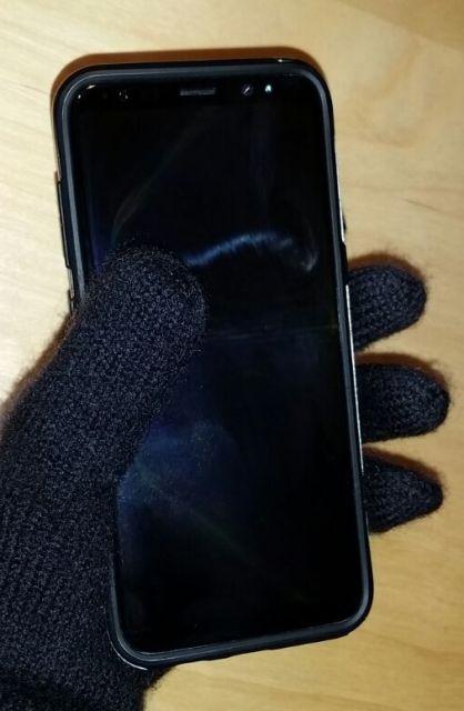 Samsung Galaxy S8 Handschuhmodus?