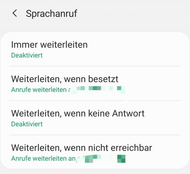 Anrufe weiterleiten - so geht´s auf dem Samsung Galaxy