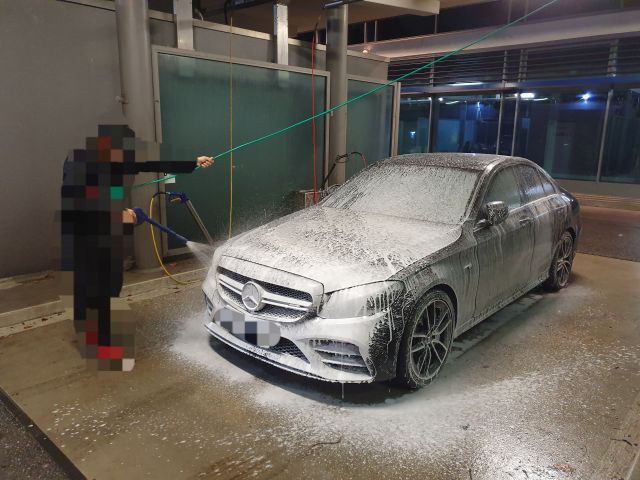 Auto selber waschen
