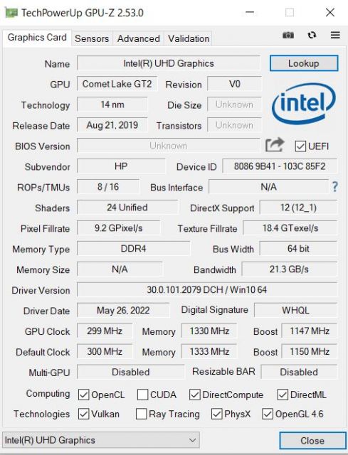 GPU Z - Check GPU Software