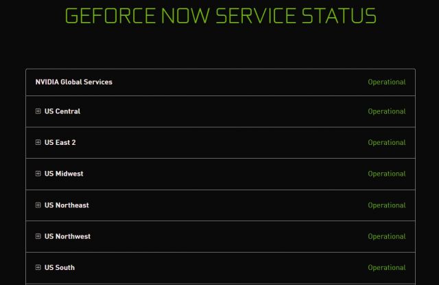 Geforce Nvidia Server prüfen