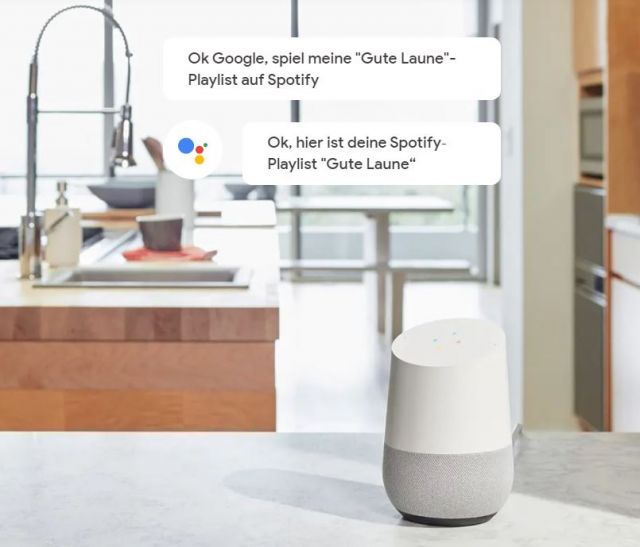 Google Home Assistant - Home Lautsprecher