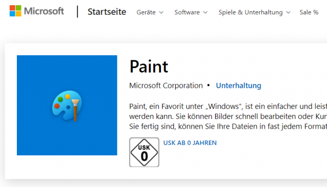 Microsoft Paint Windows 11
