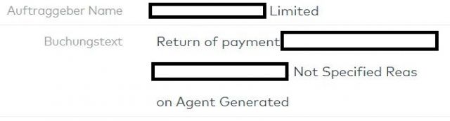 Not Specified Reason Agent Generated 