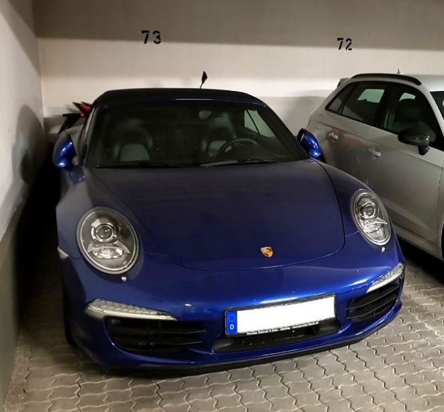 Porsche 911 Überwinterung Garage