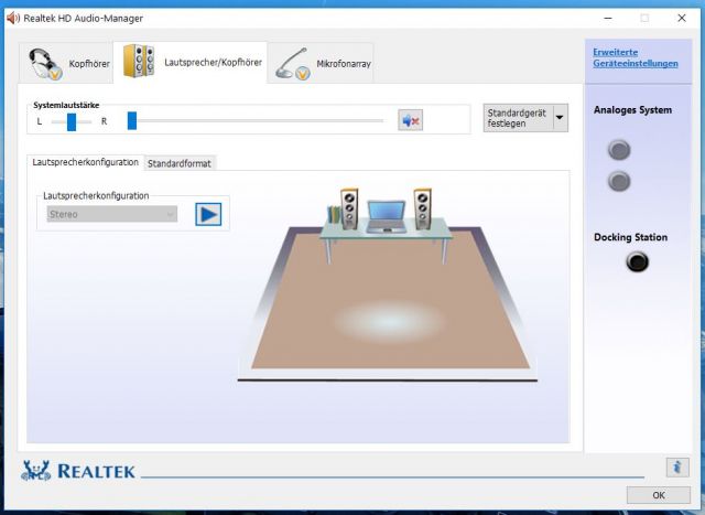 Audio Manager Realtek