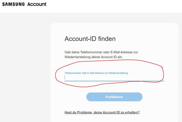 Samsung Passwort vergessen - Wiederherstellen