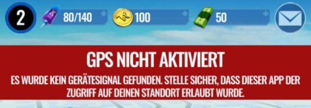 GPS nicht aktiviert - Jurassic World Alive