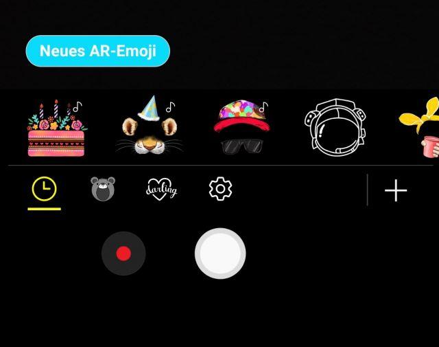 Neues AR Emoji anlegen