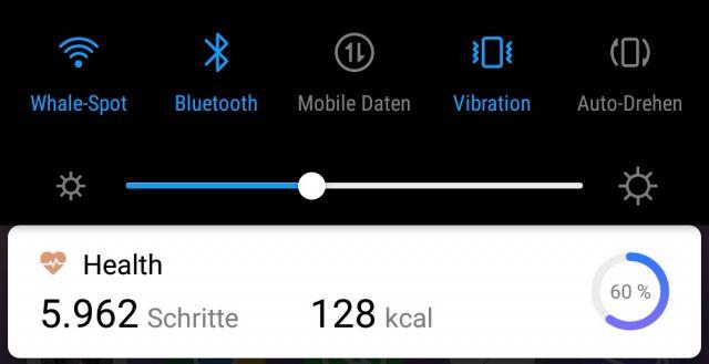Schrittzähler Huawei P20 Pro