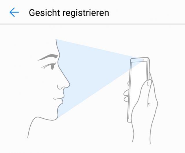 Gesichtserkennung Samsung Galaxy S20