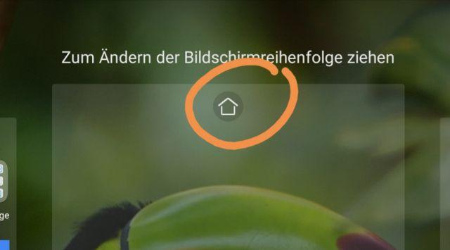 Android 9.0 Pie Startseite Homescreen festlegen