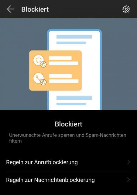 Kontakte blockieren - Huawei