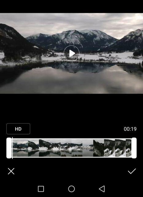 Video kürzen Huawei Mate 20 Pro