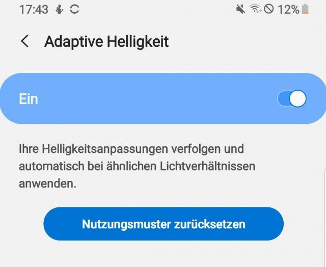 Adaptive Helligkeit