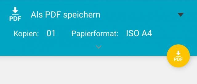 PDF Dokument erzeugen