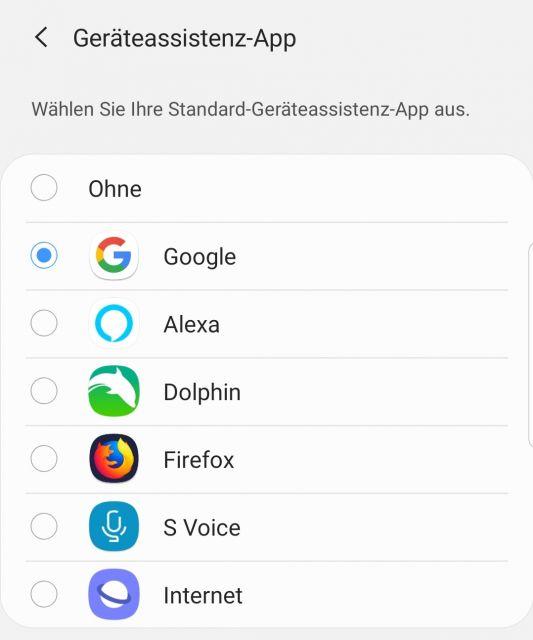 google assistant samsung s10