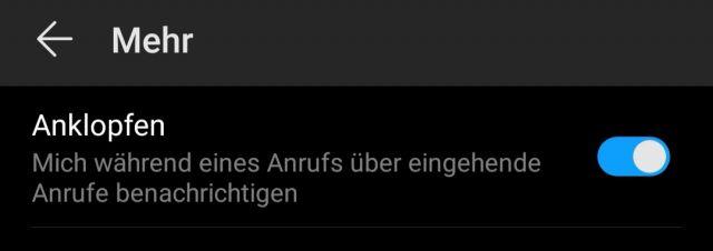 Anklopfen aktivieren - Samsung Galaxy S10