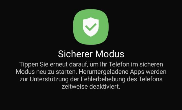 Sicherer Modus