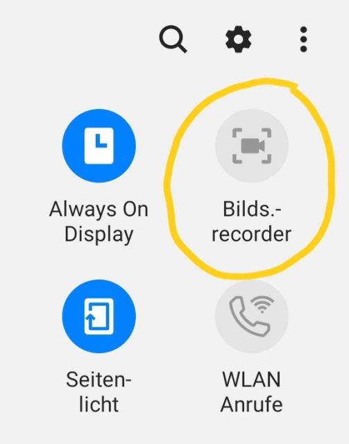 Rekorder Funktion Android 10