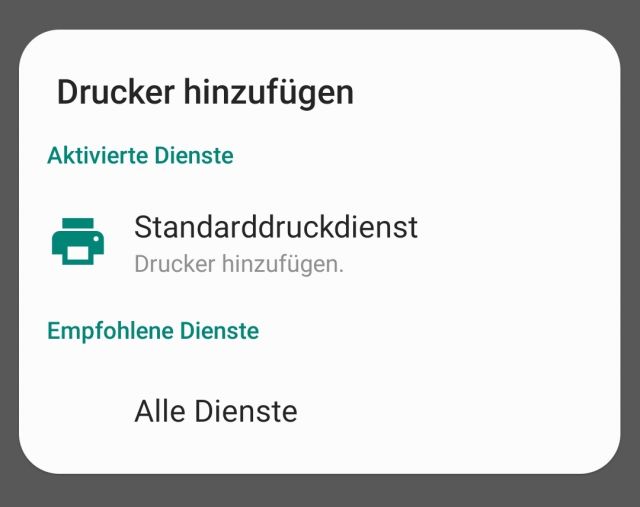 Drucker hinzufügen