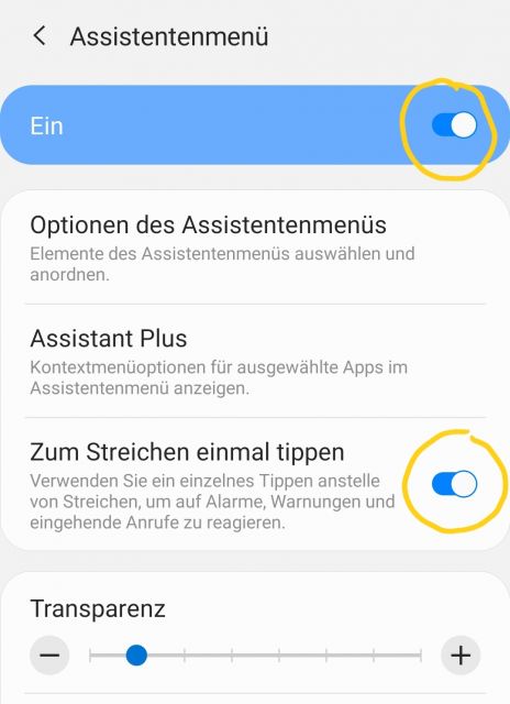 Antippen statt Streichen