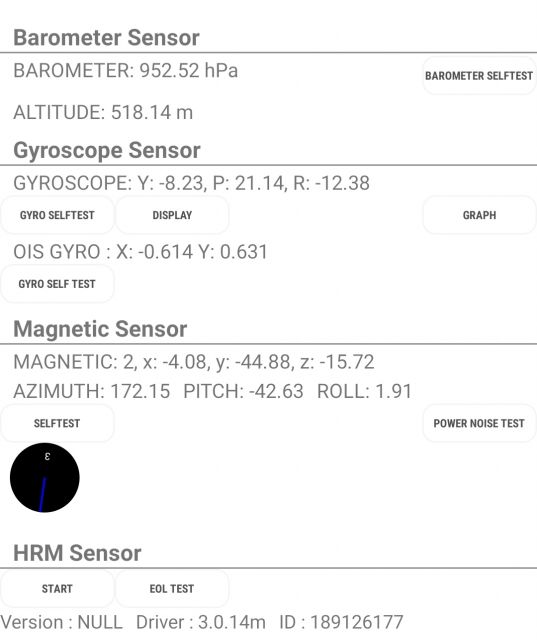 Automatische Helligkeit Sensor Test