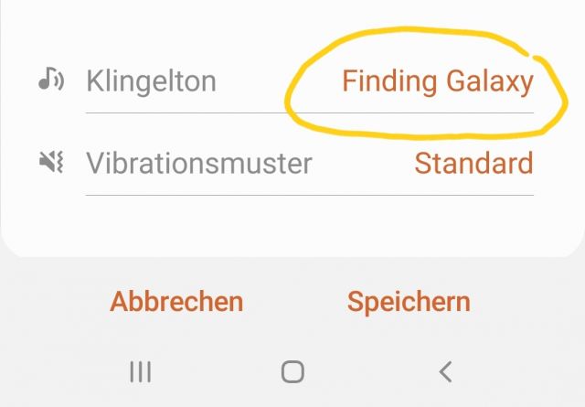 Galaxy MP3 Klingelton