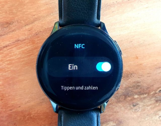 Samsung Galaxy Watch NFC aktivieren