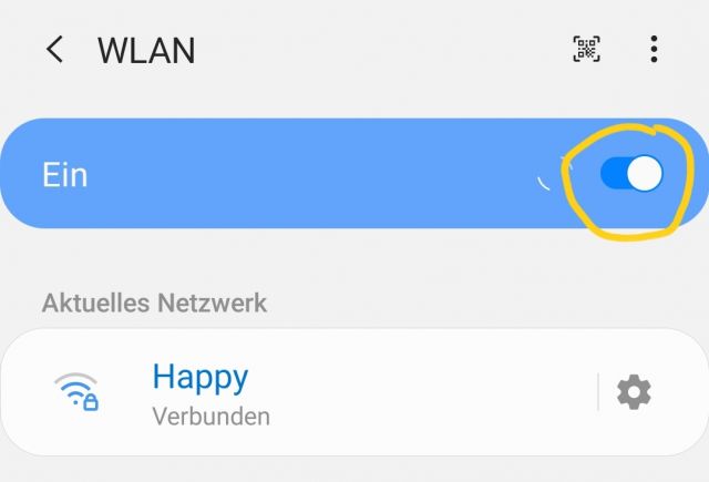 WLan aktivieren