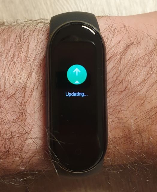 Firmware Update Mi Band 5