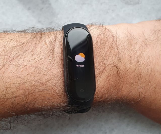 Mi Band 5 mit Wetter Funktion