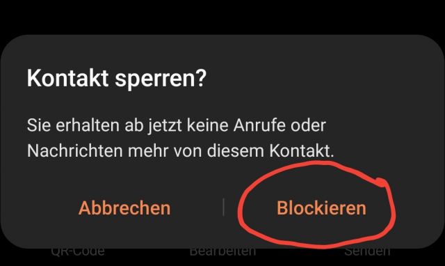 Blacklist aktivieren 