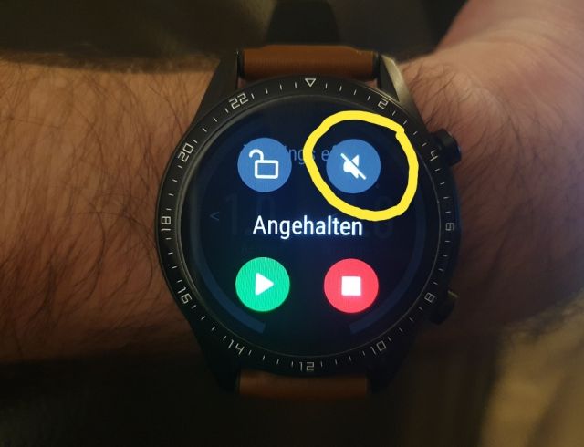 Huawei Watch GT2 Workout Ansagen deaktivieren