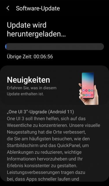 Android 11 Firmware Update